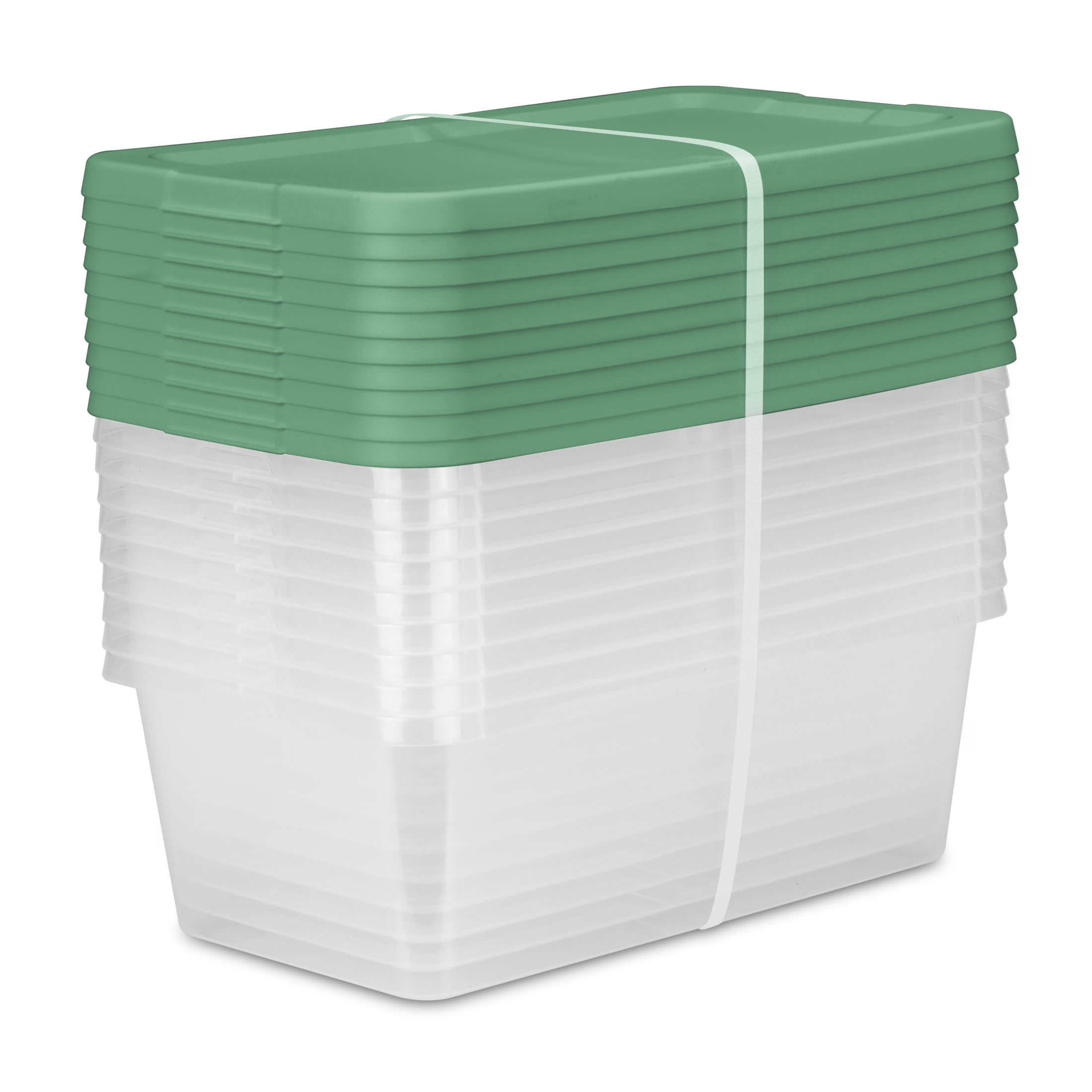 Lycee リセ 聚楽第 SSP サイン LO-2223-X Sterilite 6 Qt. Clear Plastic Storage Box Container with
