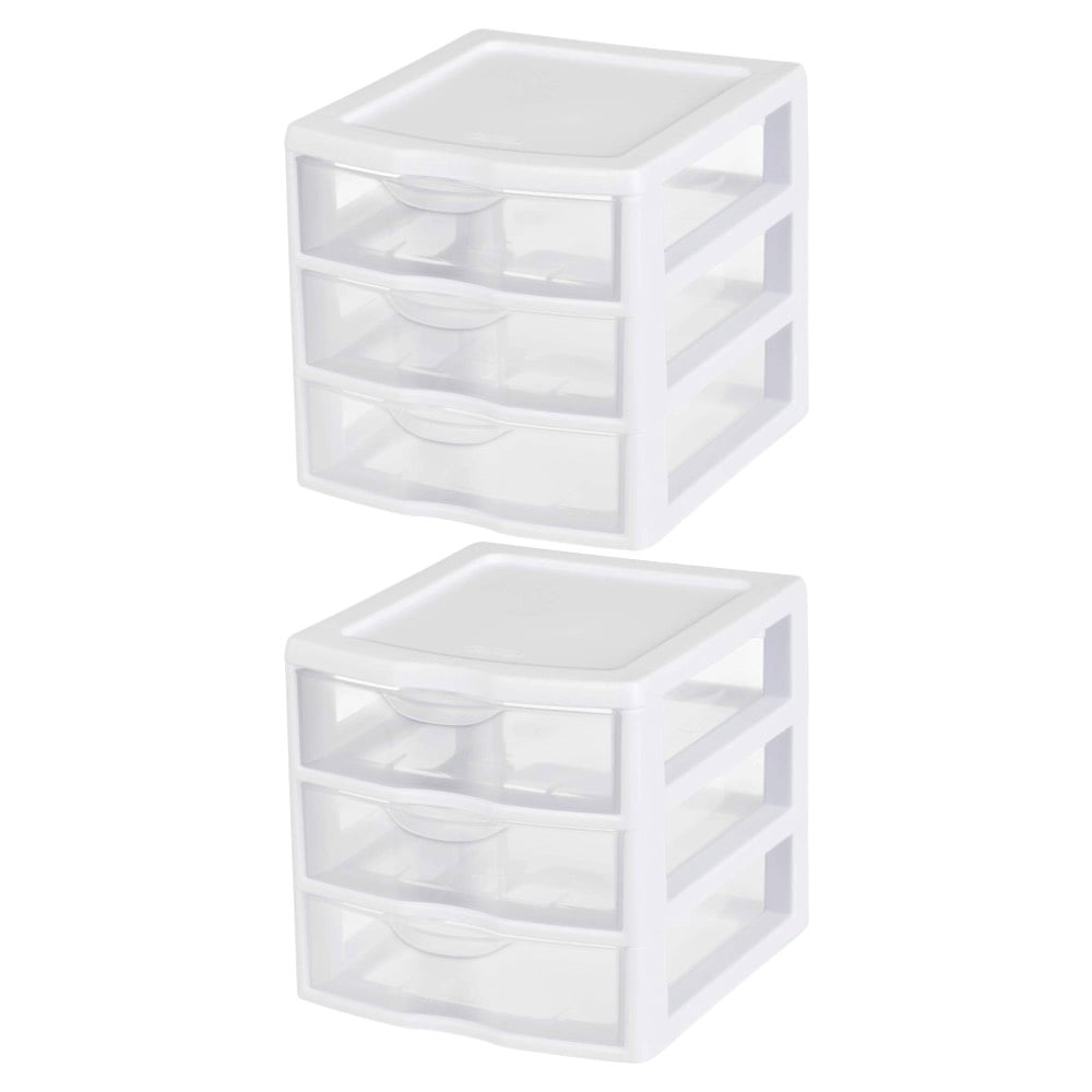 Found these Sterilite 3 drawer units at Walmart for $8.23 a piece, updating  some storage : r/LegoStorage