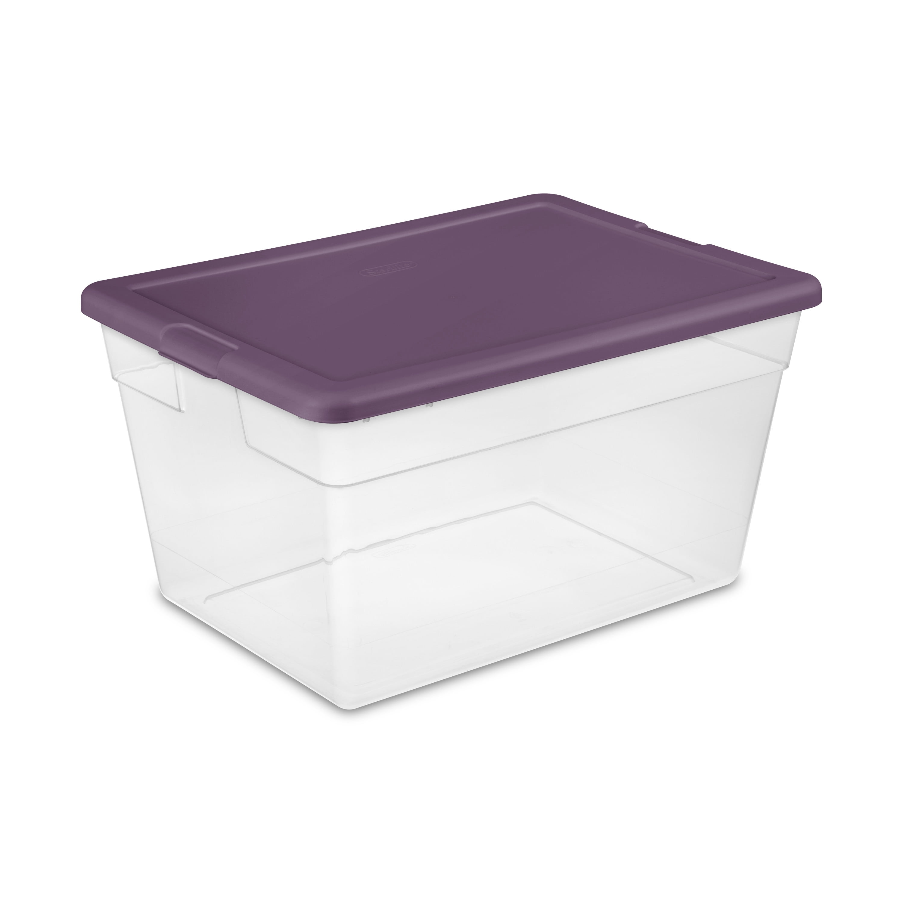 Sterilite Stackable 56 Qt Storage Tote Organizing Containers, (16 Pack)