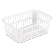 Sterilite 2 Bushel White Rectangular Laundry Basket 12028006 Sterilite 2 Bushel White Rectangular Laundry Basket 12028006