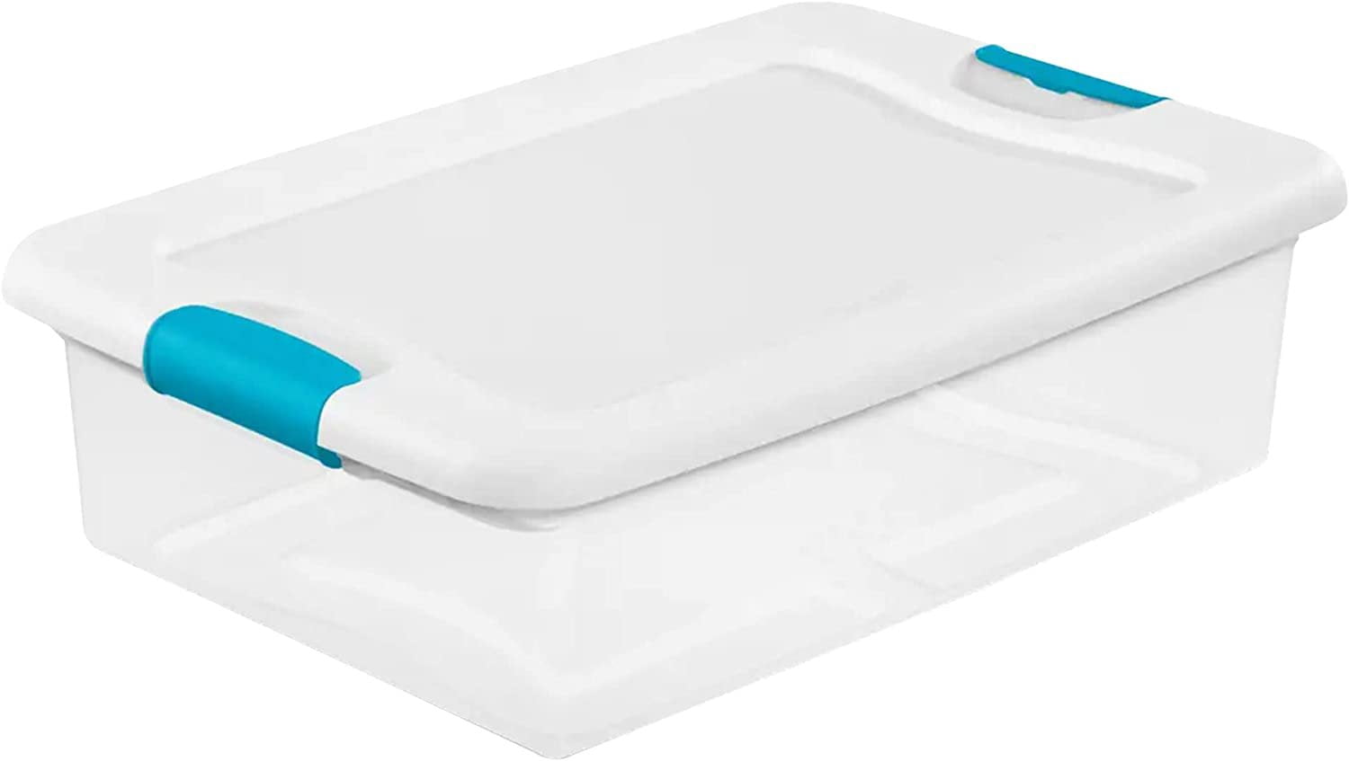 Sterilite Storage System Solution with 32 Quart Clear Stackable Storage