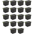 thumbnail image 1 of Sterilite Tuff1 Latching 18 Gal Plastic Storage Container & Lid (18 Pack), 1 of 8