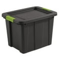 thumbnail image 1 of Sterilite Tuff1 Latching 18gal Stacking Plastic Storage Box w/Lid, (6 Pack), 1 of 7