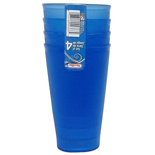 TUMBLER TURQUOS 20OZ 4PC (Pack of 1)