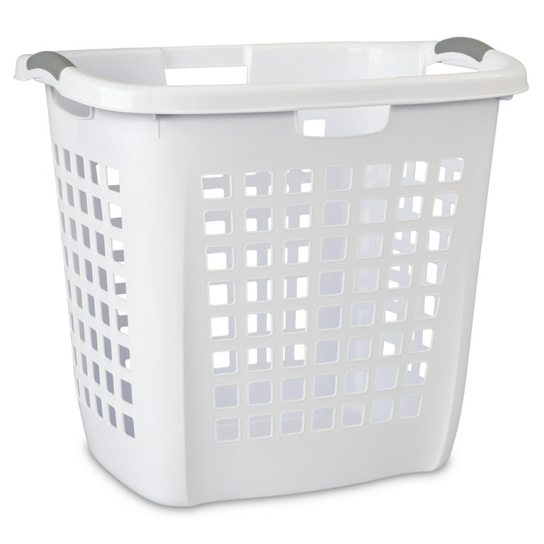 Sterilite Ultra™ Large Plastic Laundry Basket with Handles, Easy