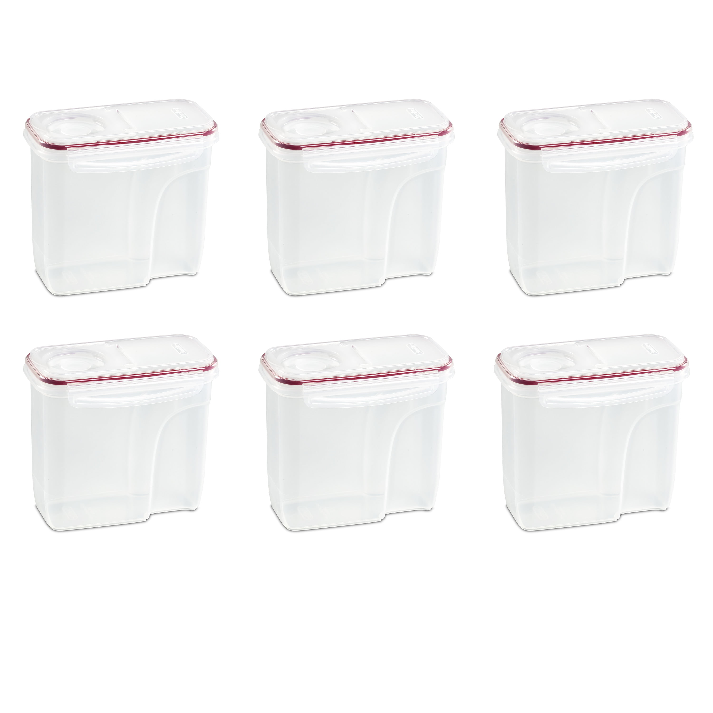 Sterilite 0 Ultra-Seal 16 Cup Food Storage Container, See-Through
