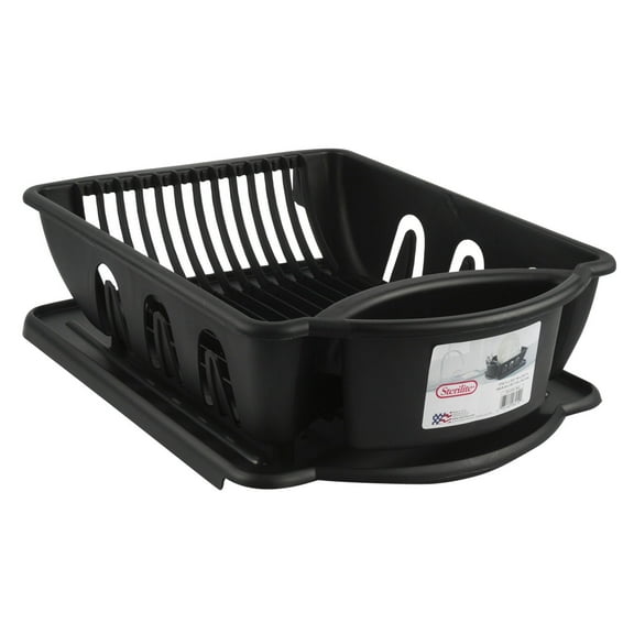 Sterilite Ultra Sink Set, Black, 1 Count