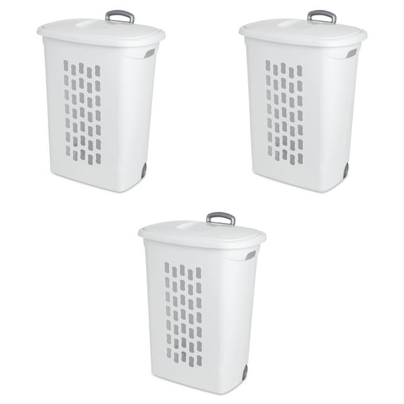 Sterilite, Ultra Wheeled Hamper, Case of 3