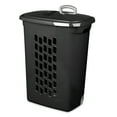 thumbnail image 1 of Sterilite Ultra Wheeled Laundry Hamper, Plastic Clothes Bin with Handle, Black, 18 Pack, 1 of 3