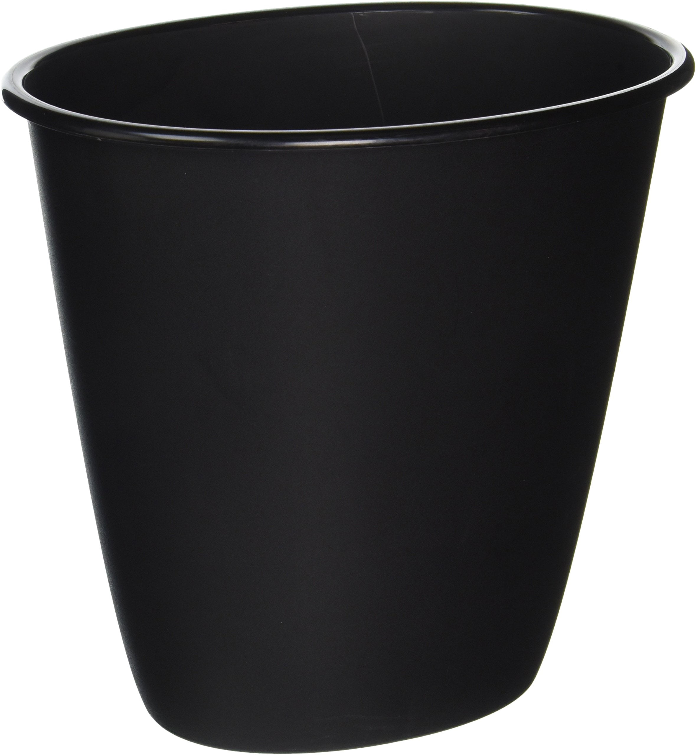 Sterilite Wastebasket, 1.5 Gallon, Black, 12 Pack