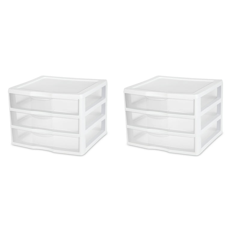 Found these Sterilite 3 drawer units at Walmart for $8.23 a piece, updating  some storage : r/LegoStorage