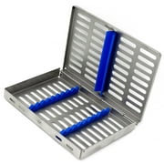 Sterilization Autoclave Cassette for 10 Instruments, Stainless Steel