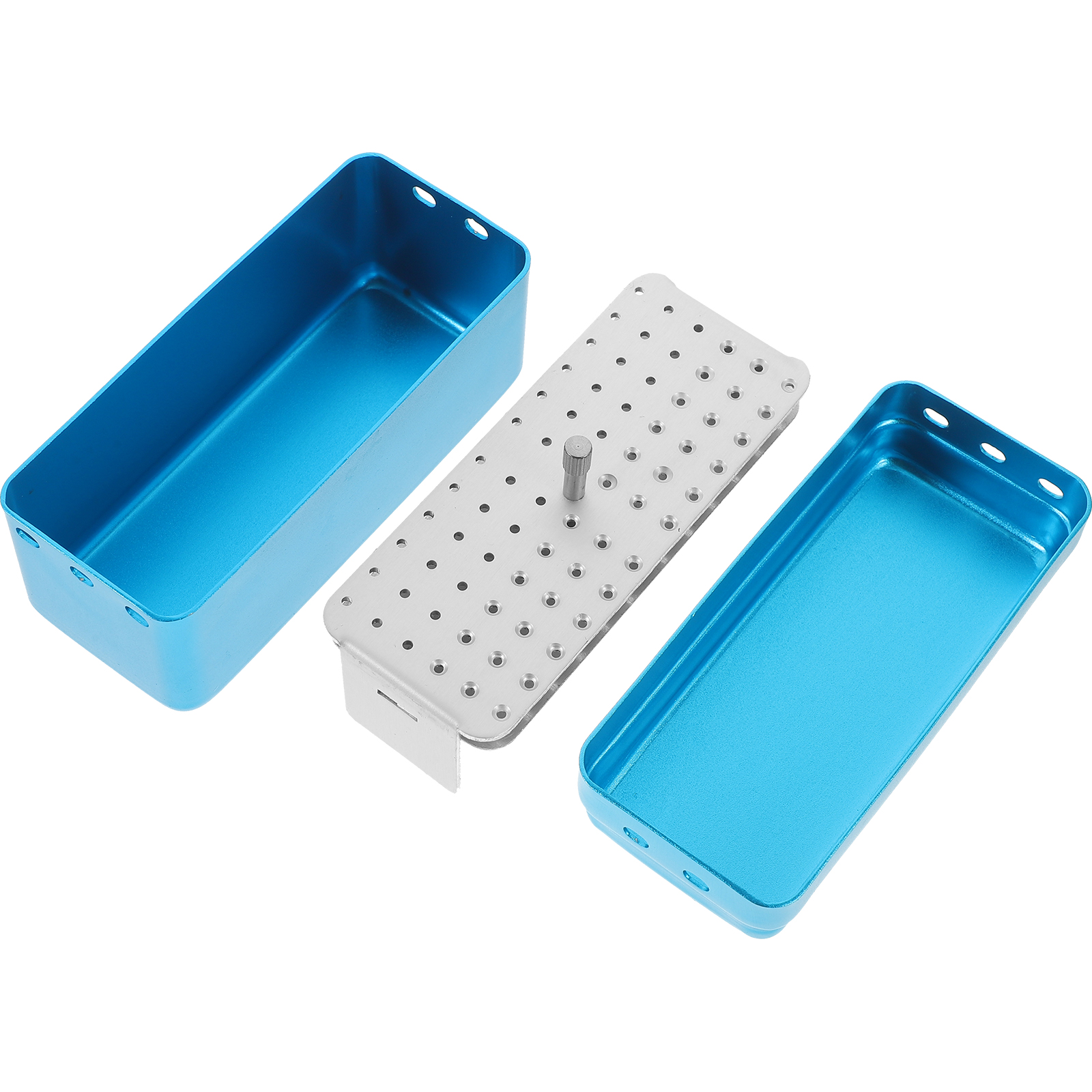 Sterilizing Tray Dental Burs Organizer Dental Burs Sterilizer Autoclave 72hole Car Seat Needle