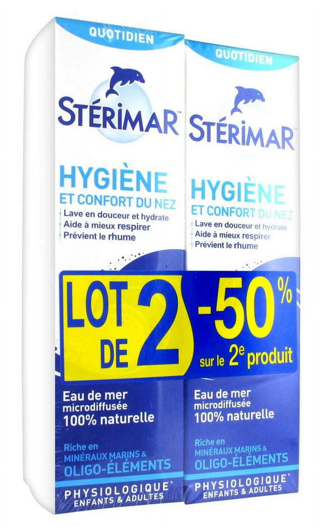 Stérimar Hypertonique Nez Bouché Eau de Mer Microdiffusée Spray Nasal –  Global Para