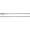 thumbnail image 1 of Stering Silver 1.6mm Sparkle-Cut Rope 16 Inch Chain - Size 6.5 Chain Necklace for Women and Men, 1 of 2