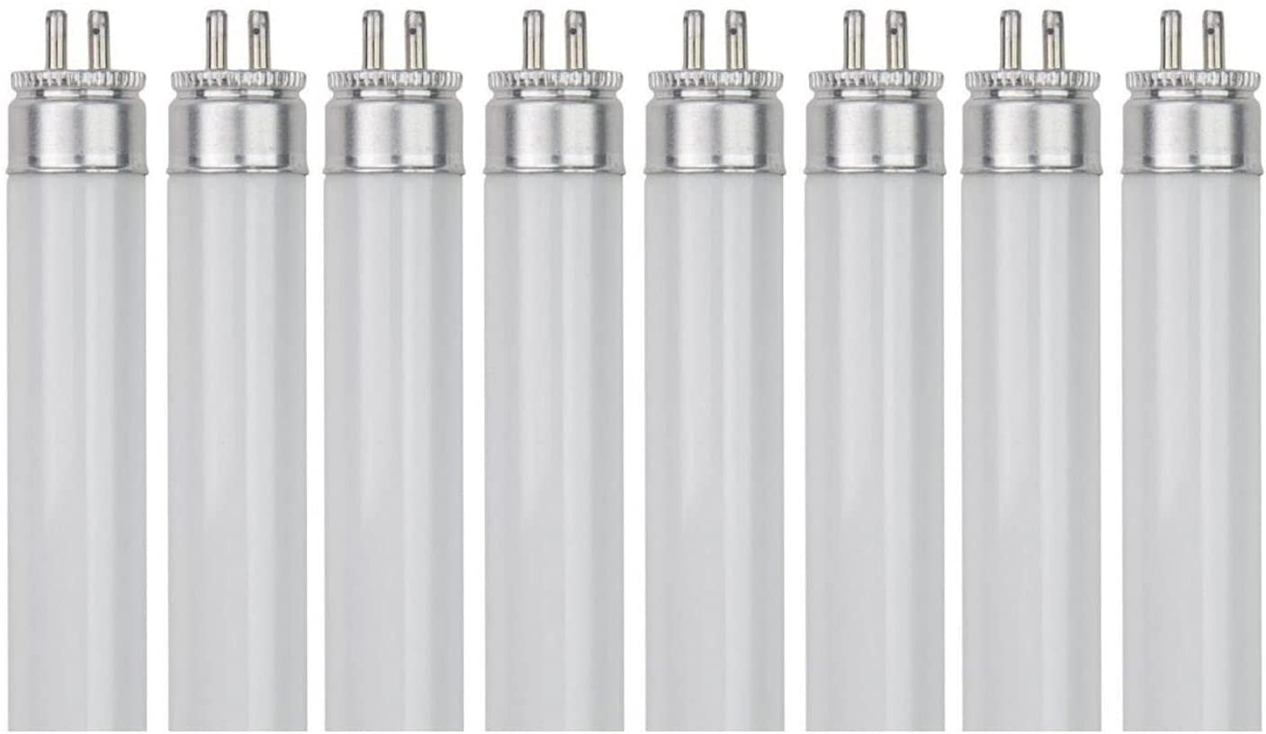 4-Pack 12" LED Tube Lights - 5W, 3000K Warm White, G5 Bi-Pin Base, Non-Dimmable (F8T5/30K) 8 thumbnail image