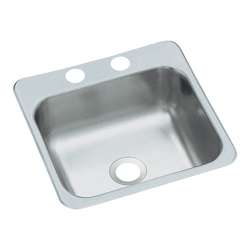 Sterling by Kohler 15'' x 15'' Entertainment Self Rimming Single Bowl Kitchen Sink