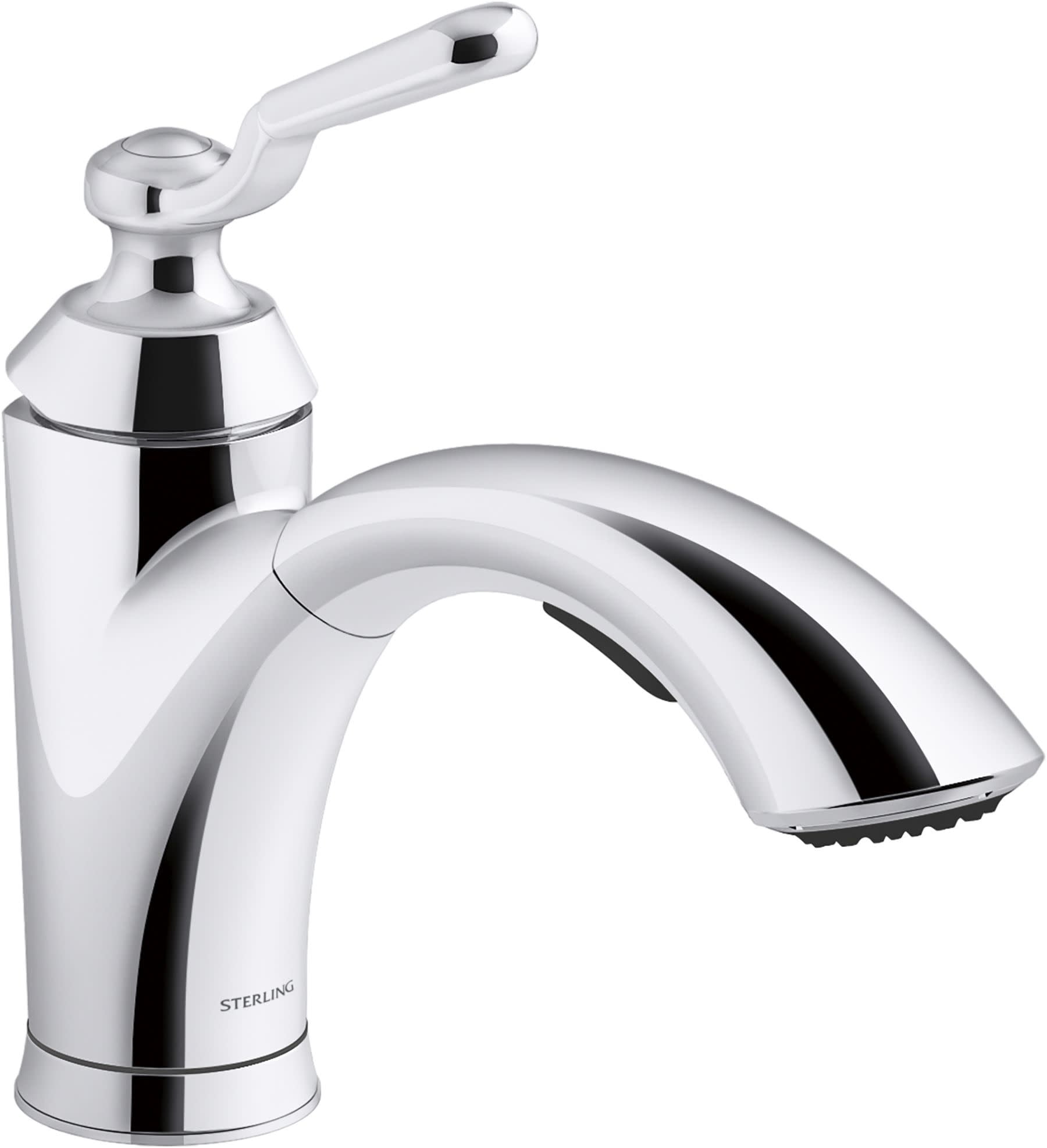 Sterling 24273 Ludington 1.5 GPM Single Hole Pull Out Kitchen Faucet - Chrome