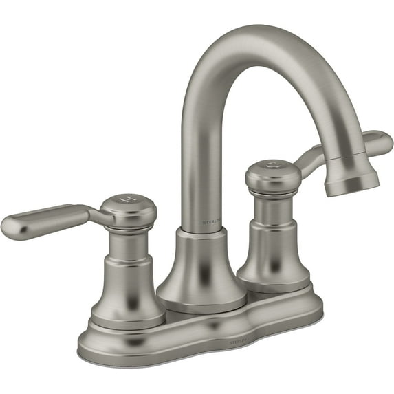 Sterling 27373-4 Ludington 1.2 GPM Centerset Bathroom Faucet - Nickel