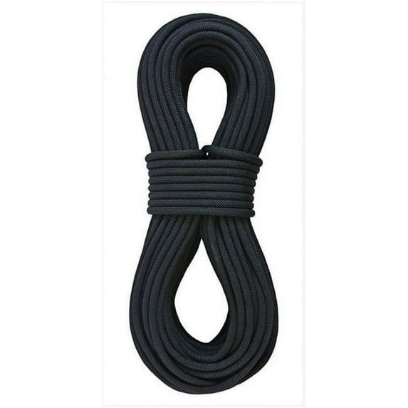 Sterling 445738 0.375 in. x 300 ft. SuperStatic2 Rope, Black