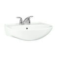 thumbnail image 1 of Sterling 446124 Sacramento 21-1/4" Pedestal Bathroom Sink, 1 of 2