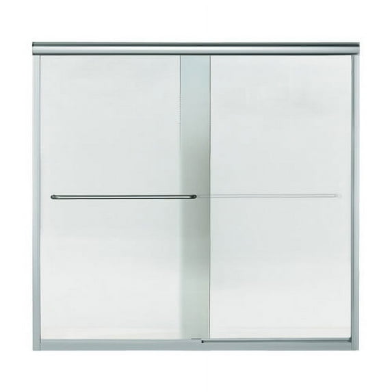 Sterling 5405-59 Finesse 58-1/16" High X 59-5/8" Wide Sliding Frameless Shower Door -