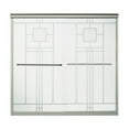 thumbnail image 1 of Sterling 5405-59 Finesse 58-1/16" High X 59-5/8" Wide Sliding Frameless Shower Door -, 1 of 3