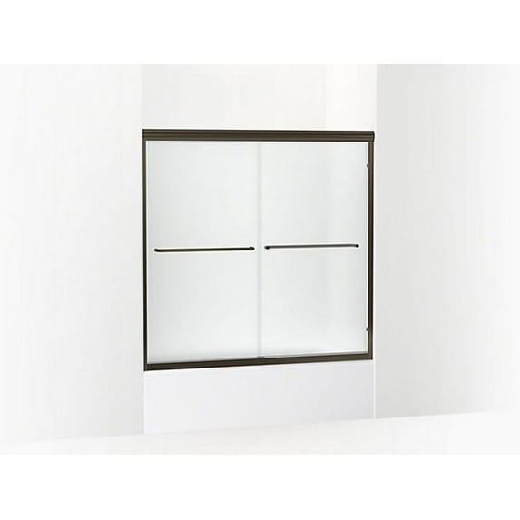 Sterling 5405-59 Finesse 58-1/16" High X 59-5/8" Wide Sliding Frameless Shower Door -