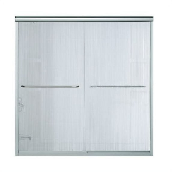Sterling 5425-59 Finesse 55-1/2" High X 59-5/8" Wide Sliding Frameless Shower Door -
