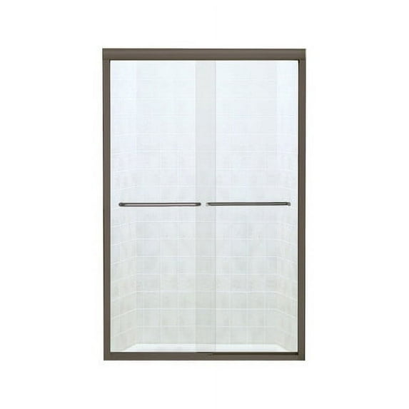 Sterling 5475-48 Finesse 70-1/16" High X 47-5/8" Wide Sliding Frameless Shower Door -
