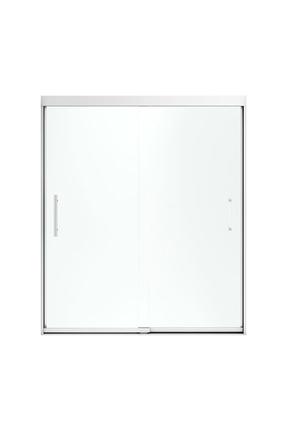 547808-59 Finesse 70-1/16" High X 59-5/8" Wide Frameless Sliding Shower Door -