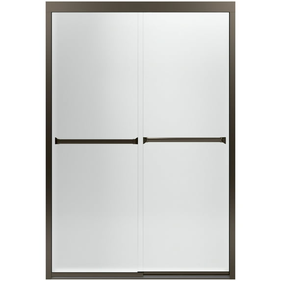 Sterling 581075-48 Meritor Frameless Sliding 47-5/8" X 69-11/16" Shower Door - Bronze