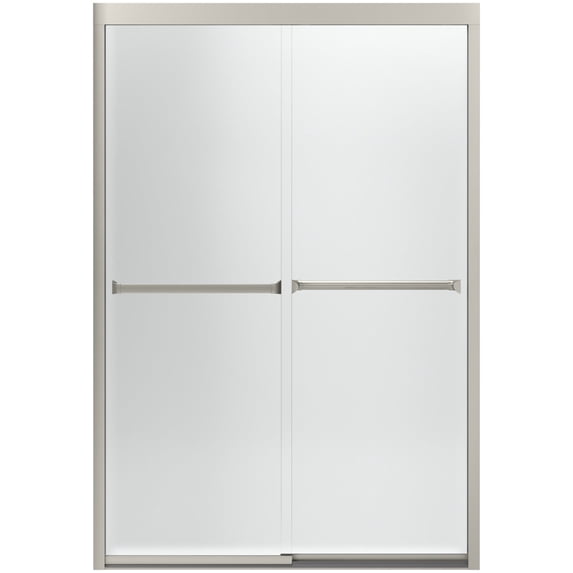 Sterling 581075-48 Meritor Frameless Sliding 47-5/8" X 69-11/16" Shower Door - Nickel