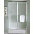thumbnail image 1 of Sterling 5960-57 Deluxe 65-1/2" High X 57-3/8" Wide Sliding Framed Shower Door - Silver, 1 of 1