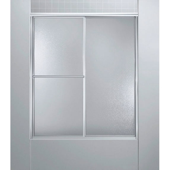 Sterling 5970-48 Deluxe 70" High X 48-1/2" Wide Sliding Framed Shower Door - Silver