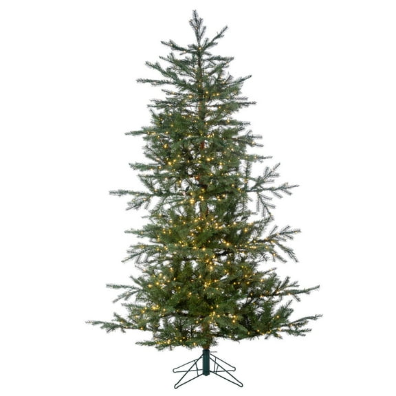 Sterling 6.5 ft. Pre Lit Power Pole Connect Natural Cut Portland Pine
