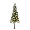 thumbnail image 1 of Sterling  6 ft. Pre Lit Warm White LED Frosted Flocked Alpine Christmas Tree, 1 of 3