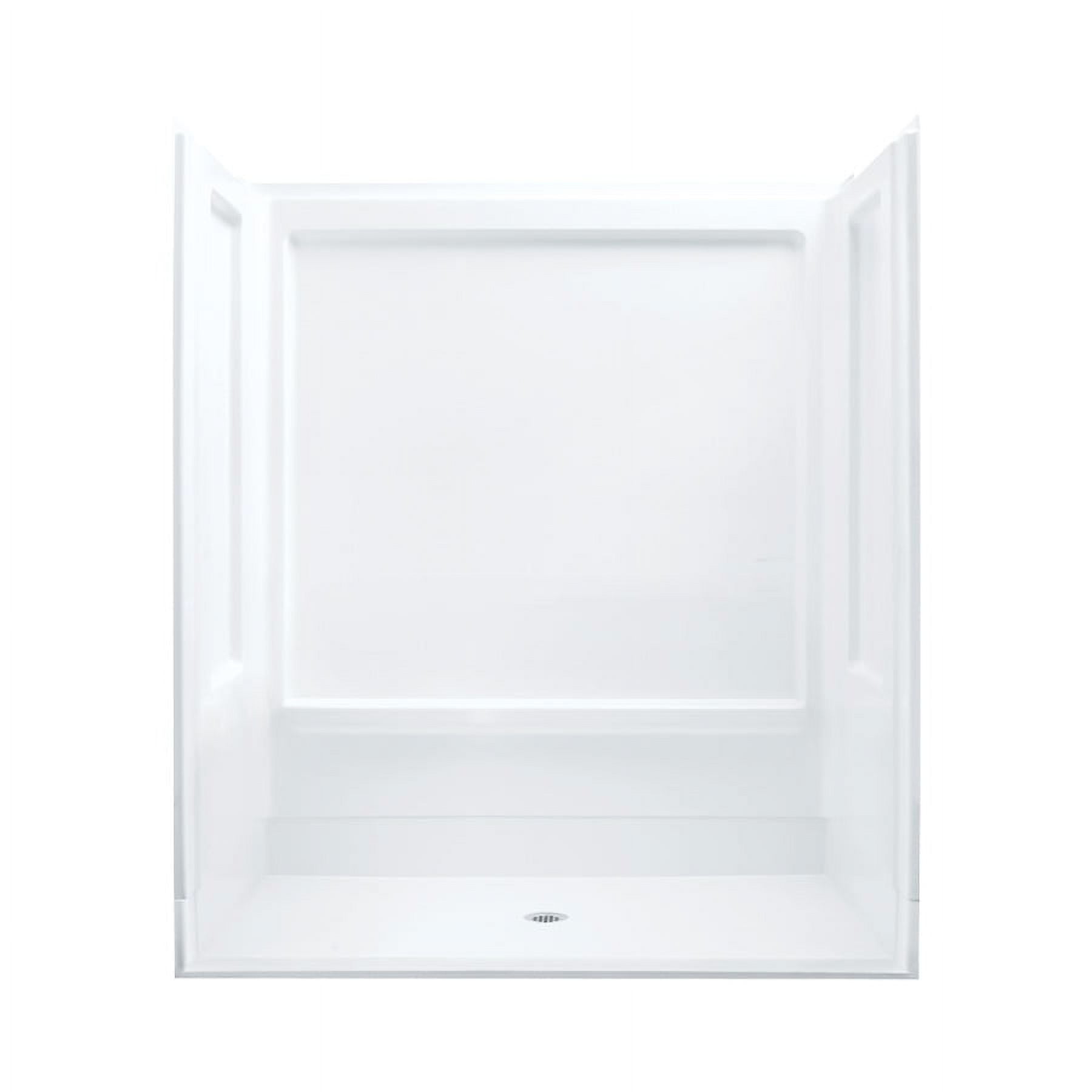 Sterling 620701060 Vikrell Alcove Shower Wall And Base Kit, 39.375in