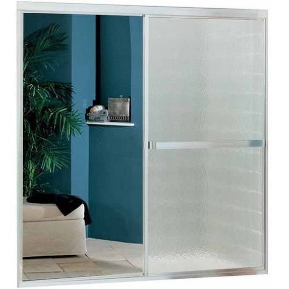 Sterling 690B-59S Standard 54"-59"W x 56.437"H Sliding Bathtub Door, Available in Various Colors