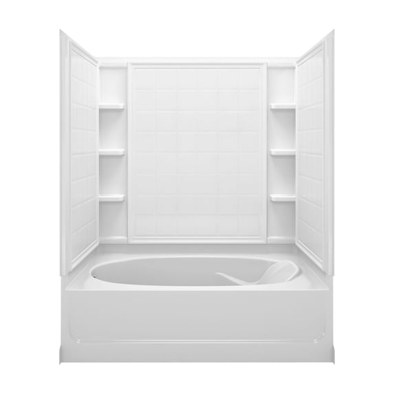 Sterling 71110110 Ensemble 60" X 43-1/2" X 73-1/4" Vikrell Shower - White