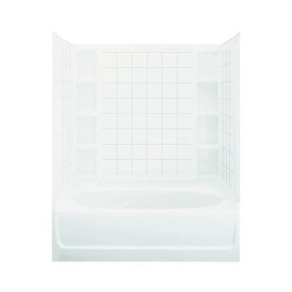 Sterling 71110120 Ensemble 60" X 43-1/2" X 73-1/4" Vikrell Shower - White