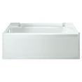 thumbnail image 1 of Sterling 71151110 Accord Series 7115, 60" X 32" Bath-Left-Hand Drain - White, 1 of 2