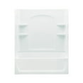 thumbnail image 1 of Sterling 71220116 Ensemble, 60" X 32" X 74" Curve Bath/Shower - White, 1 of 2