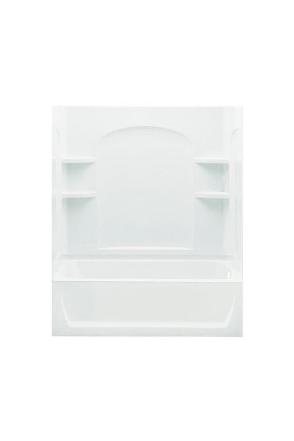 71220120 Ensemble 60" X 33-1/4" X 75-1/4" Vikrell Shower - White
