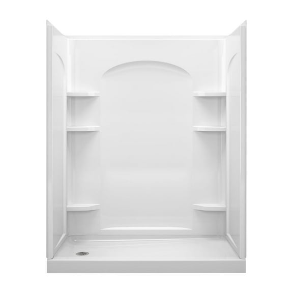 Sterling 72170110 Ensemble 60" X 31-1/4" X 76-1/2" Vikrell Shower - White