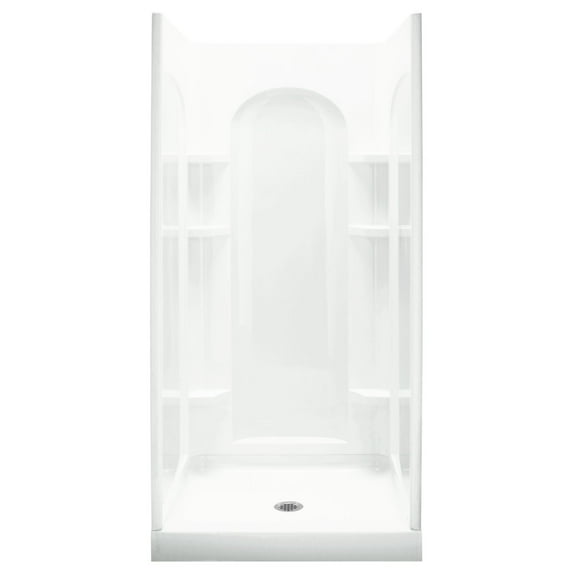 Sterling 72200100 Ensemble 36" X 34" X 77" Vikrell Shower - White