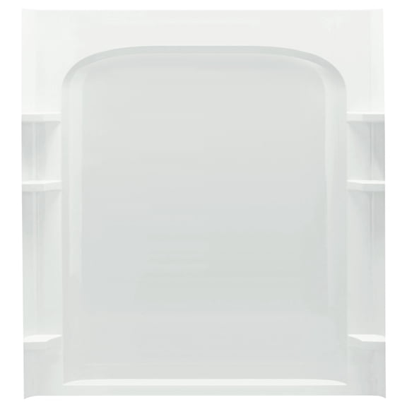 Sterling 72232106 Ensemble 72-1/2" H X 60" W Vikrell Shower Back Wall - White