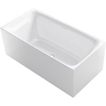 Sterling 96135 Unwind 60" Free Standing Acrylic Soaking Tub - Non Slip White