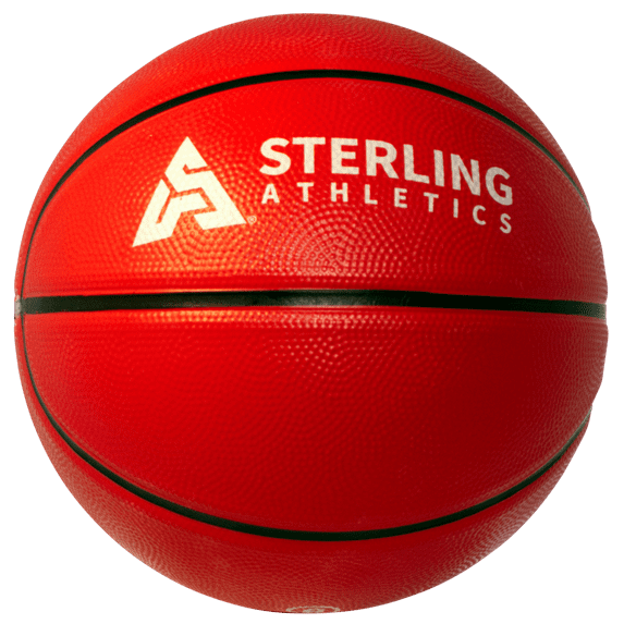 Sterling Athletics Red Superior Grip Indoor/Outdoor Basketball (Size 7 Men's 29.5")