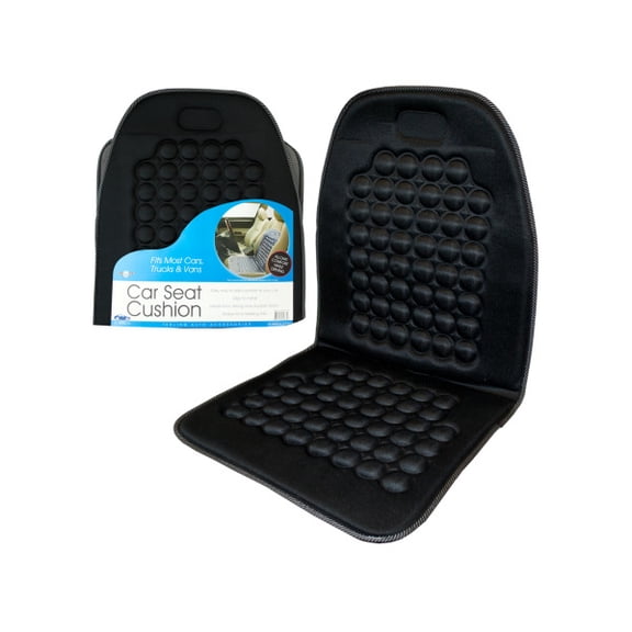 Sterling Back Support Car Seat Cushion, 36" x 18", Black